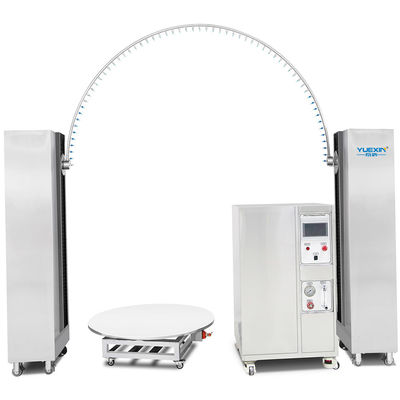 YueXin IPX3 IPX4 Rain Spray Test Equipment R600mm - R1600mm Swivel Tube