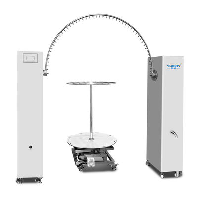 IPX3-4 R600 Mm Swing Nozzle Rain Test Machine With Flow / Pressure Sensor