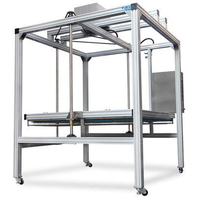 IPX1 IPX2 1600mm Rain Test Machine , Waterproof Tester with Flow Sensor
